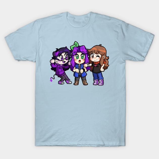 Akira, Abby and Erin T-Shirt by Keychain